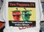 Two Peppers TV Design, Featuring Simulated Process Print on White T-Shirt.